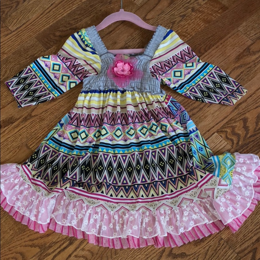 Girls dress 4T like new Twirls & Twigs